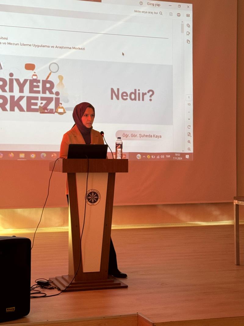 Sosyal Bilimler MYO’da Kariyer Planlama Eğitimi Düzenlendi
